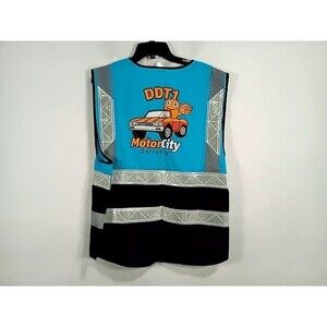 New- Unisex DDT1 Motor City Delivery RTS Team Vest, Size 2XL - Blue Reflective